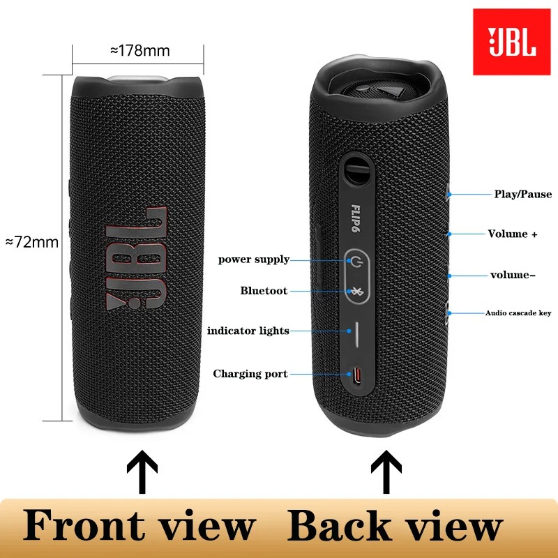 JBL Flip 6 Portable Bluetooth  - đánh giá và giá Jbl Speaker Flip 6