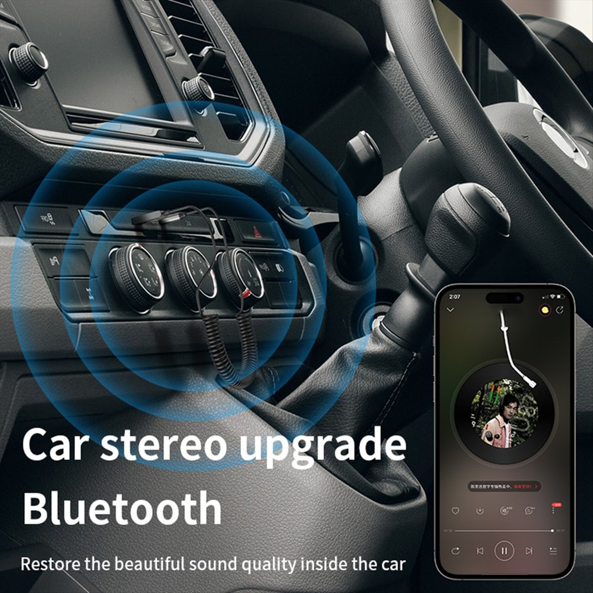 A85P AUX Car Bluetooth 5.4 Rec - đánh giá và giá Bluetooth Adapter Receiver