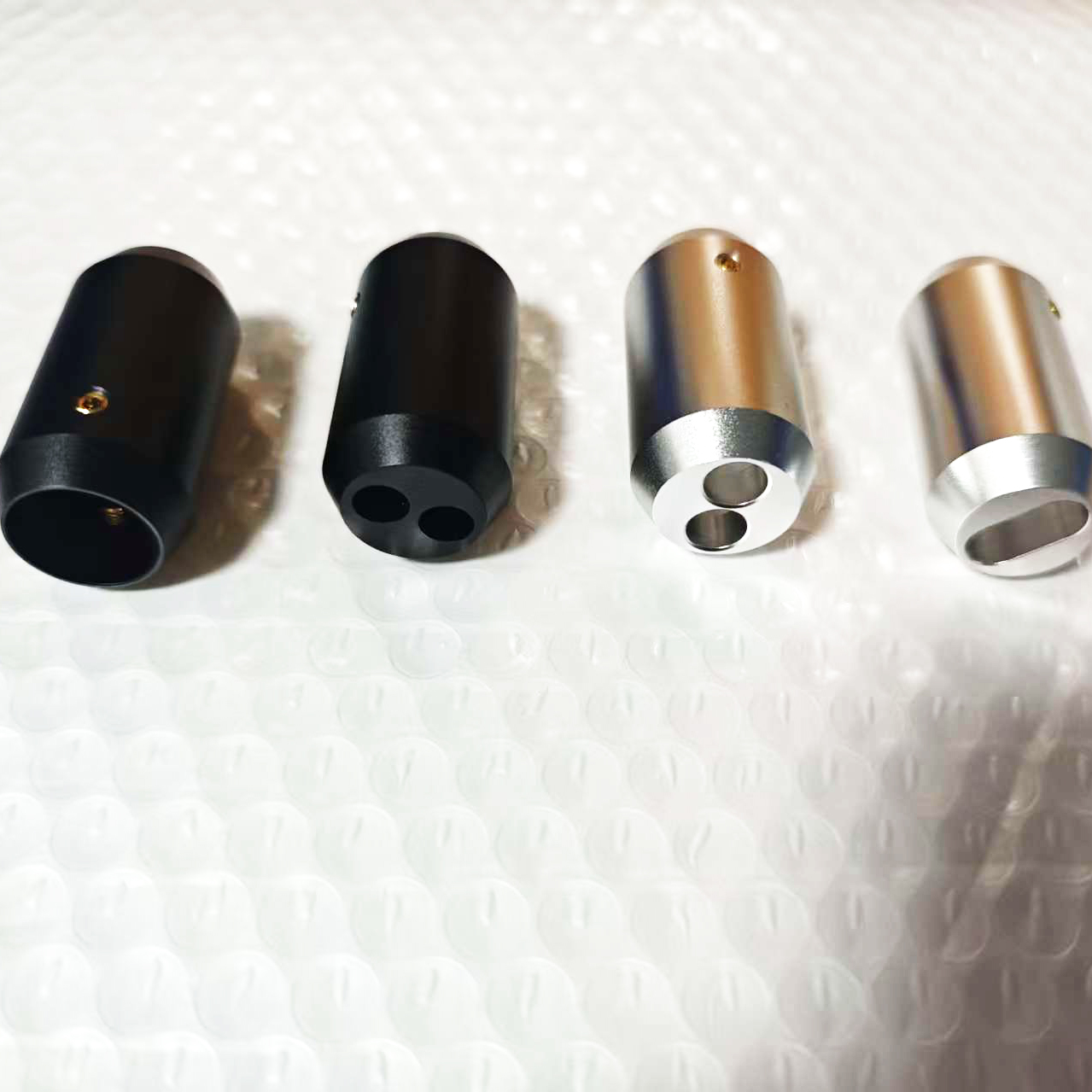 4Pcs Aluminum Bi-Wire Speaker  - đánh giá và giá Audio Splitter Y