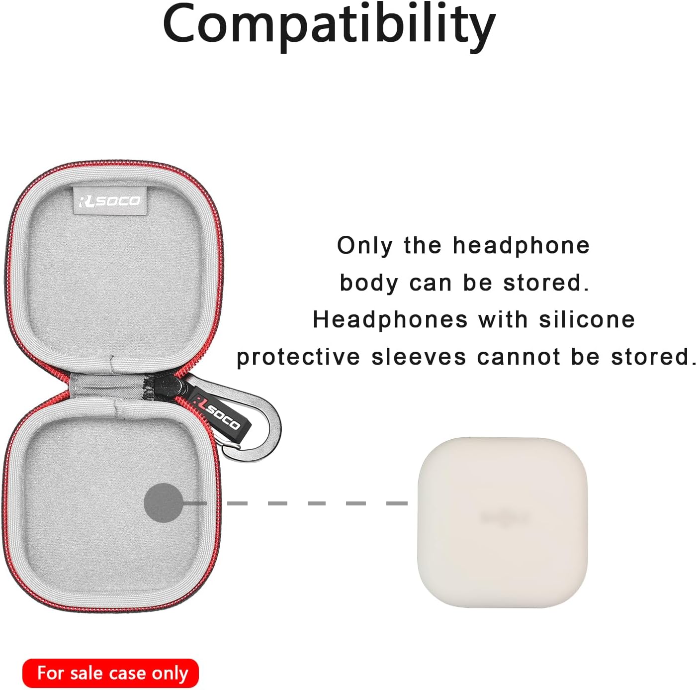 RLSOCO Hard Case for SHOKZ NEW - đánh giá và giá Headphone Case Hard