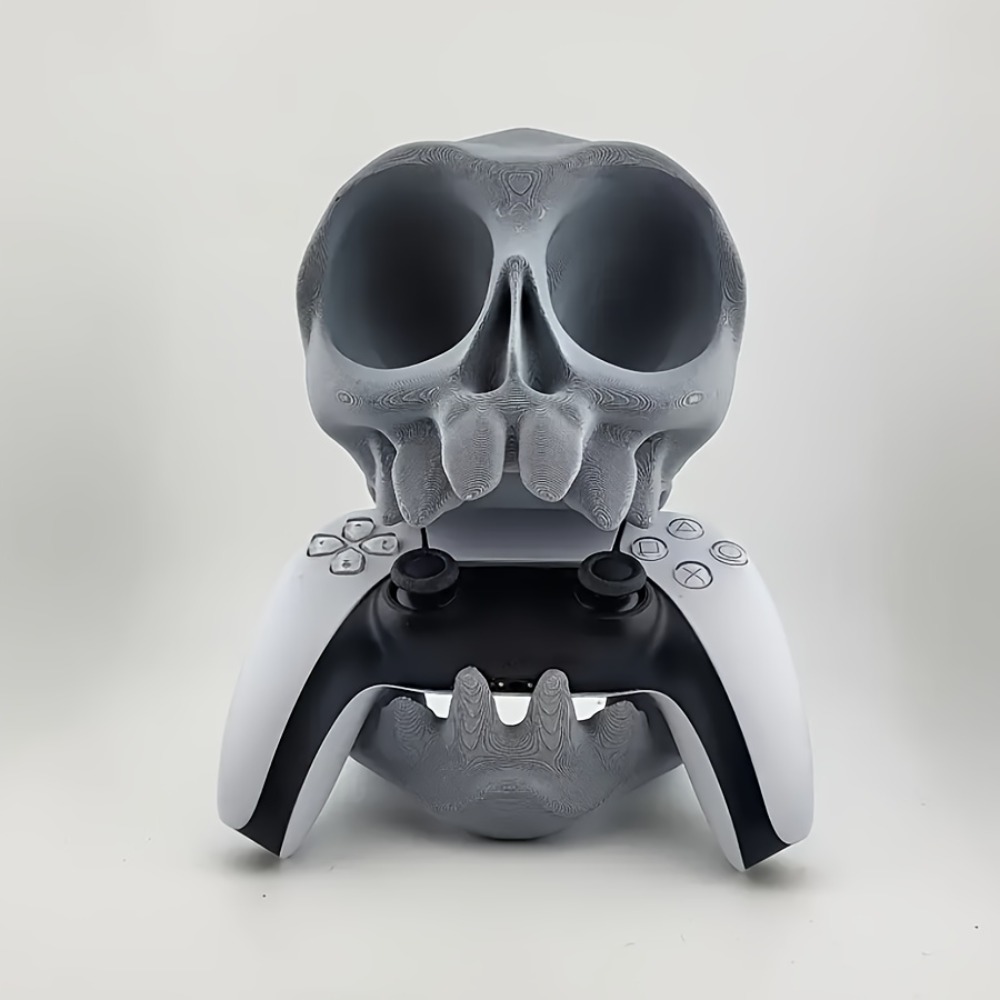 Skull Shaped Controller Stand  - đánh giá và giá Headphone Stand Desk