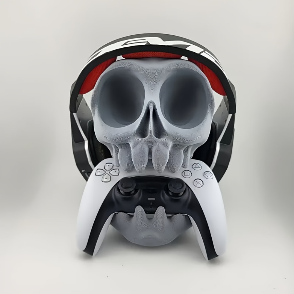 Skull Shaped Controller Stand  - đánh giá và giá Headphone Stand Desk
