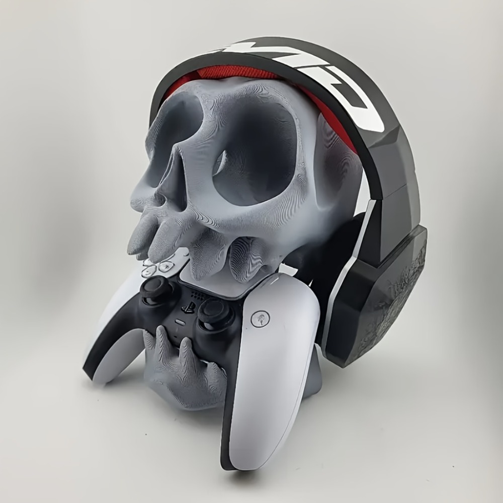 Skull Shaped Controller Stand  - đánh giá và giá Headphone Stand Desk