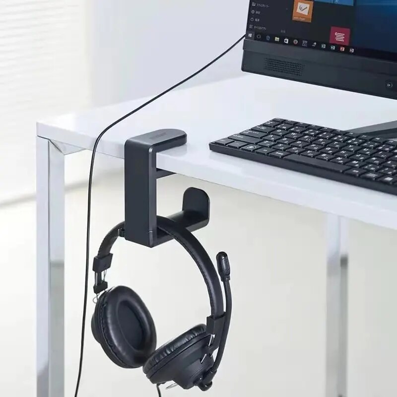 No Punch Table Clip Hook Earph - đánh giá và giá Headphone Stand Desk