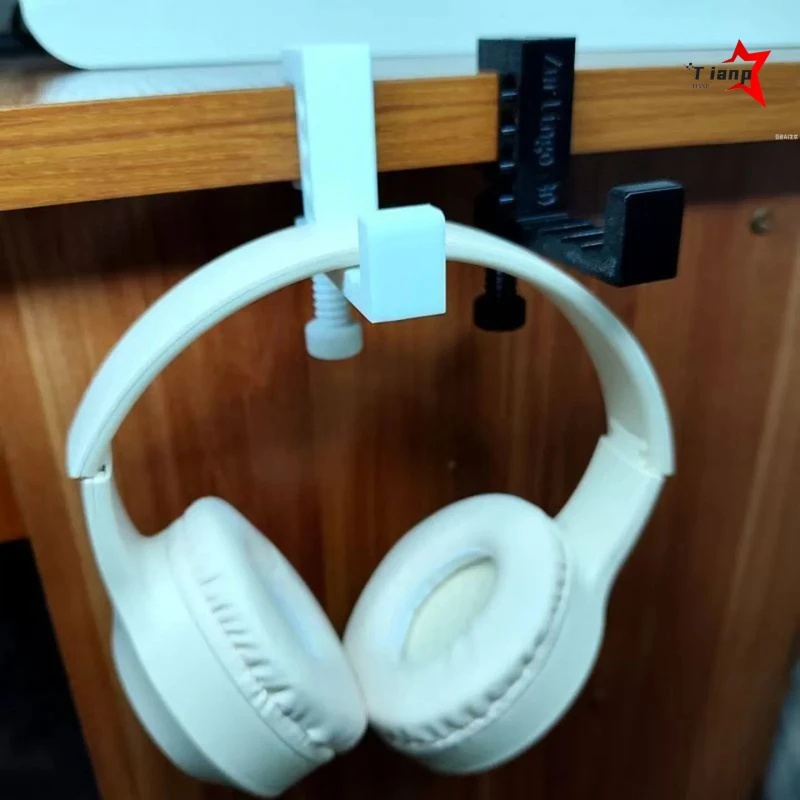 Rotatable Punch-free Desk Side - đánh giá và giá Headphone Stand Desk