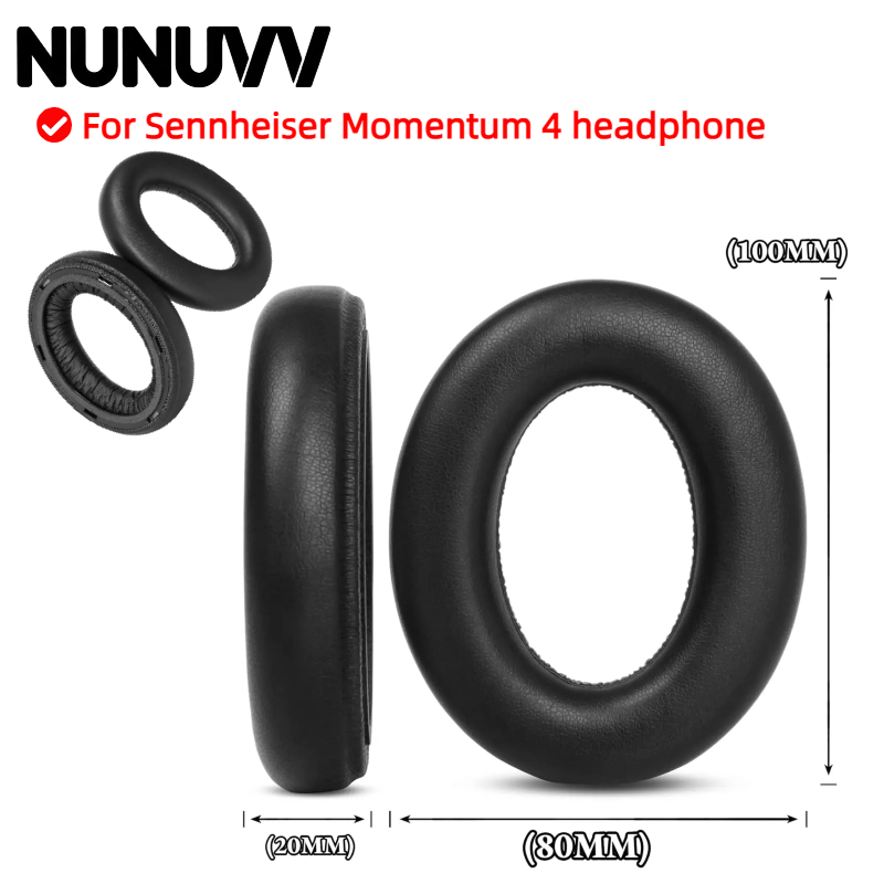 NUNUVV Ear pads With plastic b - đánh giá và giá Sennheiser Headphone Momentum 4