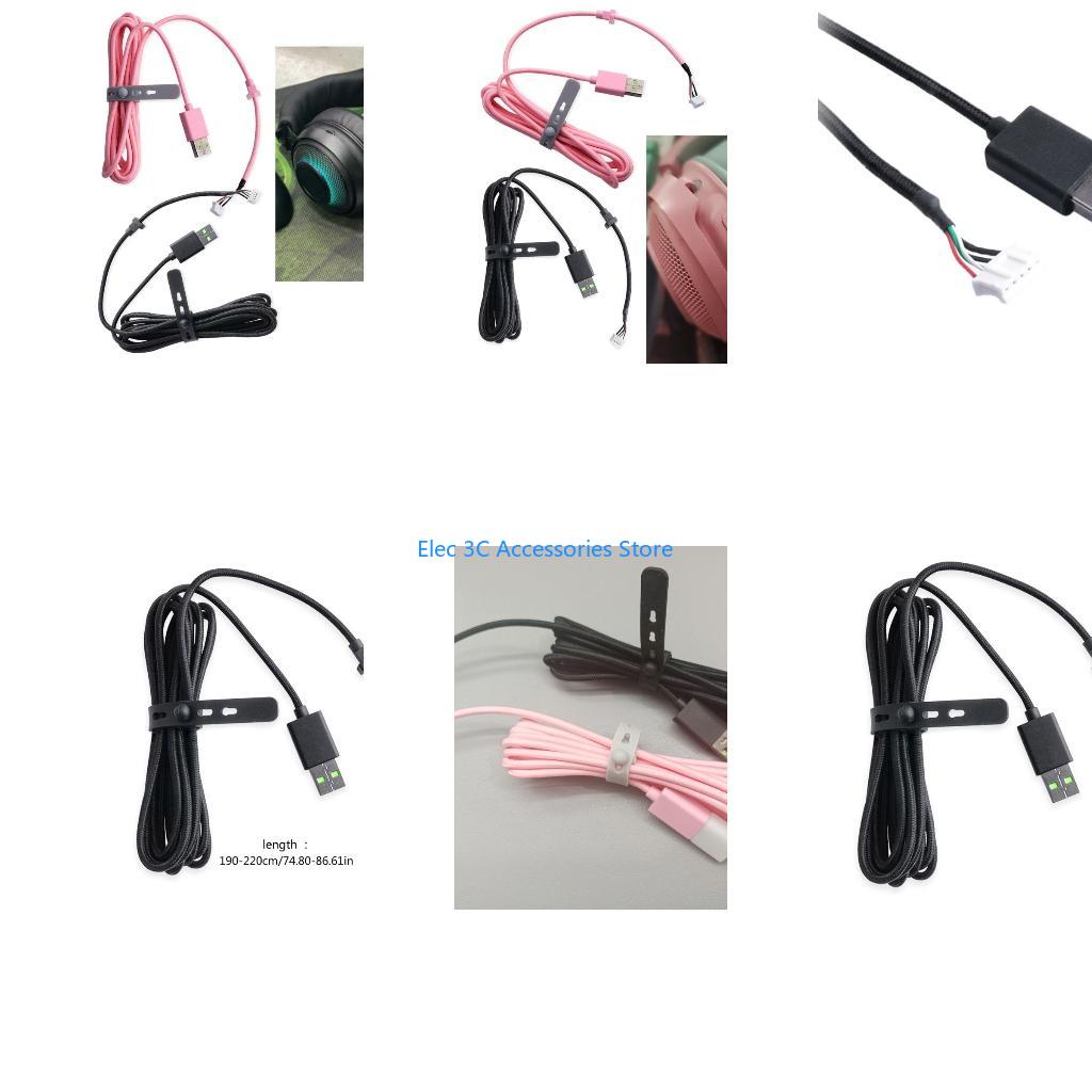 Dây chuyền thay thế cáp USB bề - đánh giá và giá Gaming Headset Rgb