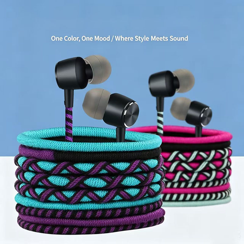 Braided Wired Earphone 3.5mm I - đánh giá và giá Wired Earphone Mic