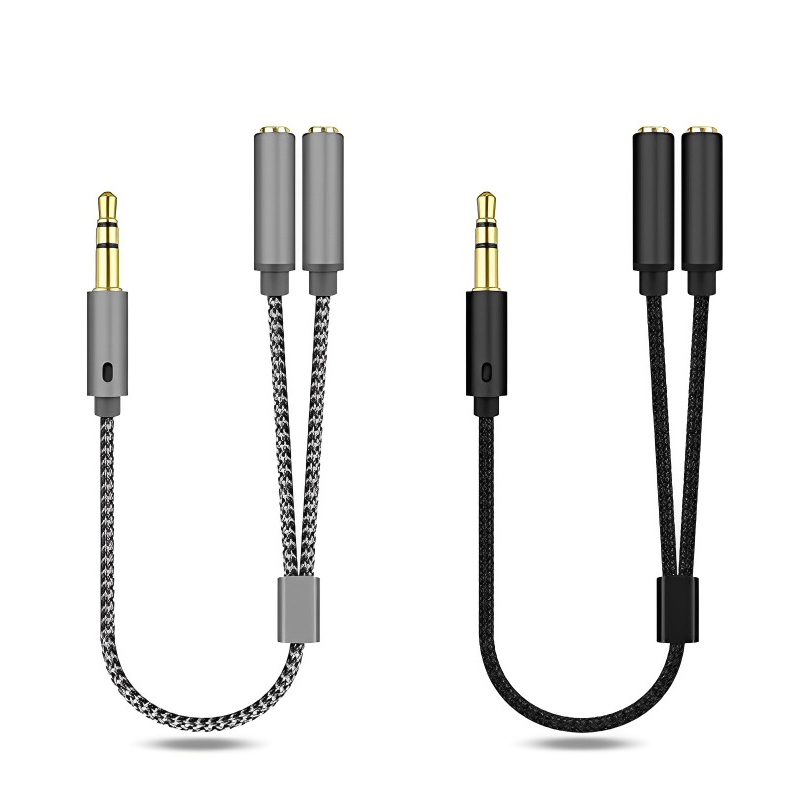 3.5mm Audio Splitter Y Jack 1  - đánh giá và giá Audio Splitter Y