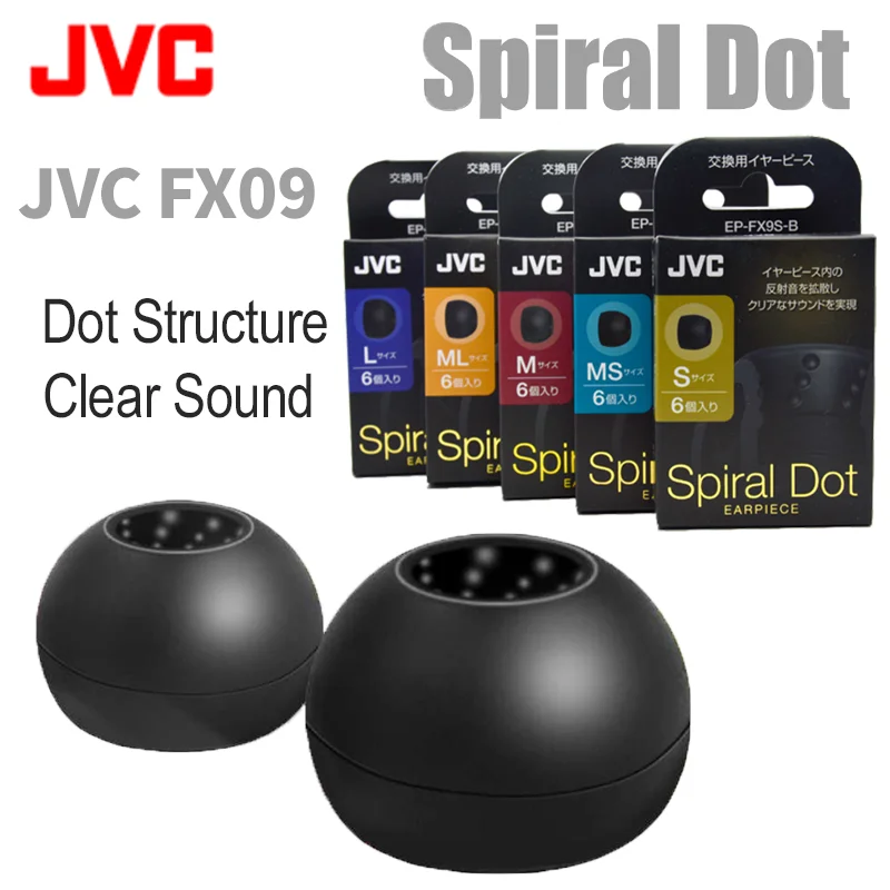 JVC Spiral Dot Eartips Silicon - đánh giá và giá Anker Speaker Soundcore Boom 2